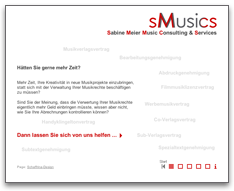 sMusics Sabine Meier Music & Consulting