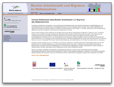 Monitor Arbeitsmarkt und Migration des Wetteraukreises